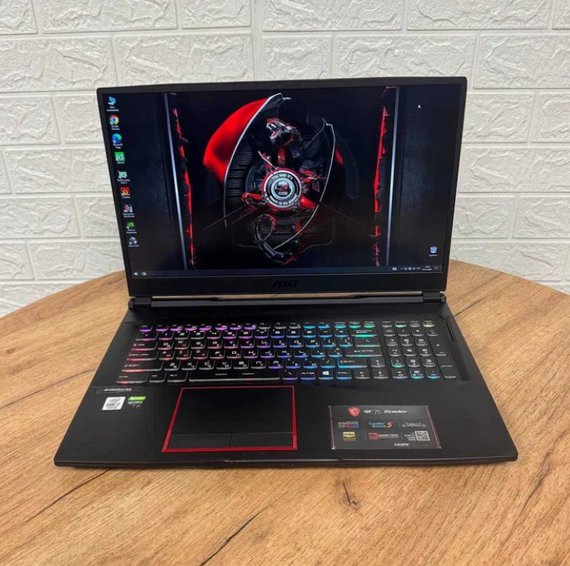 Ноутбук MSI GE75 Raider 10SE 144Hz i7 10750H 16GB SSD 512GB RTX 2060  Б/В