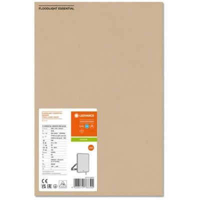 Прожектор LEDVANCE Flood ESSENTIAL SENSOR 50W 840 BK IP65 (4058075768390) | Зображення 5