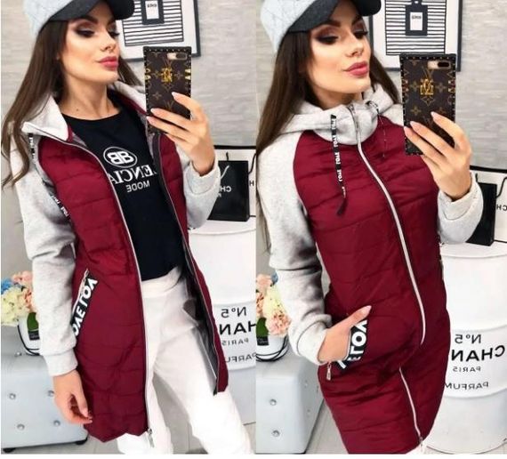 Куртка 768 бордо