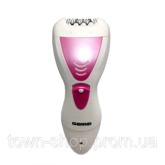Эпилятор Gemei GM-7006 4в1 - Профеcсиональный беспроводной эпилятор бритва с насадками триммер + пемза. Цвет: | Зображення 3