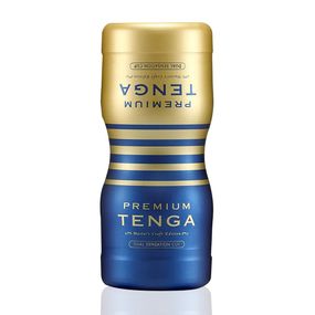 Мастурбатор Tenga Dual Feel Cup двосторонній, з двома незалежними каналами, Преміум