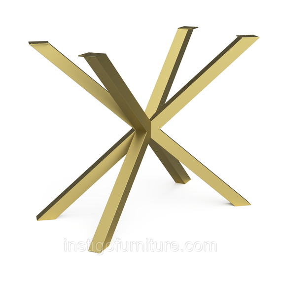 Каркас для столу з металу 850×450mm, H=730mm Золото | Зображення 2