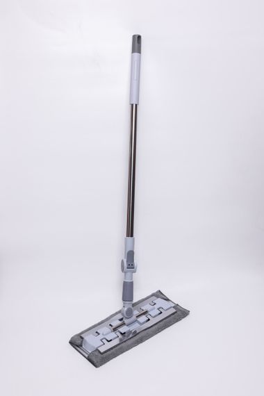Плоска швабра для миття підлоги, стін та стелі універсальна швабра для прибирання Сірий HP-35015-35G | Зображення 1