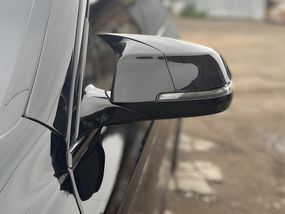 Накладки на Зеркала 2012-2015 M-Look (с Защелками, 2 шт) для BMW 7 серия F01/F02
