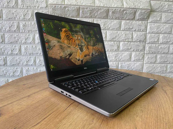 Ноутбук Dell Precision7710 17.3"FHD/IPS/i5 6300HQ/8/SSD128+HDD500/FirePro-2Gb | Зображення 1