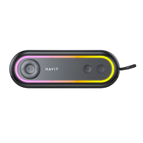 Портативна колонка HAVIT HV-SK810BT IPX5 12W RGB Black (20/ящ) | Зображення 2