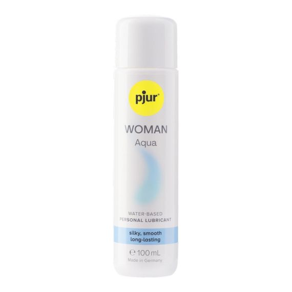 Інтимне мастило Pjur Woman Aqua від сухості анального отвору та піхви, 100 мл Sex Aura