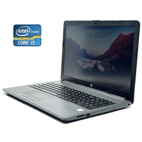 Ноутбук HP 250 G7 / 15.6" (1366x768) TN / Intel Core i5-8265U (4 (8) ядра по 1.6 - 3.9 GHz) / 8 GB DDR4 / 256 GB SSD / Intel UHD Graphics 620 / WebCam / Win 10 Home б/у