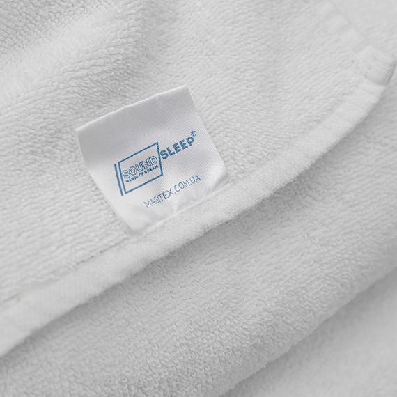 Рушник SoundSleep Crystal махровий готельний 40х70 см 500гм2 білий (94128765) | Зображення 6