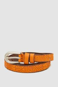 Ремінь жіночий тонкий, колір світло-коричневий, 196R15Y0W16