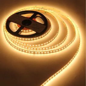 Светодиодная лента LED-STIL 2700K 9,6 Вт/м 2835 120 діодів IP33 12 Вольт 900 lm (DFN2835-120A27-IP33) - Топ