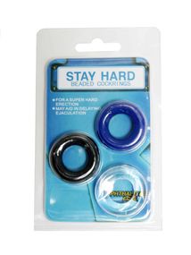 Набір ерекційних кілець - Cock Ring Set Color