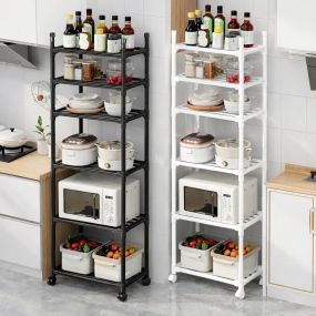 Полиця етажерка TVT-02 6 ярусів 170х42х32см