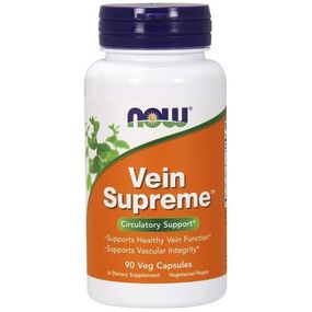 Комплекс для профилактики давления и кровообращения NOW Foods Vein Supreme 90 Veg Caps