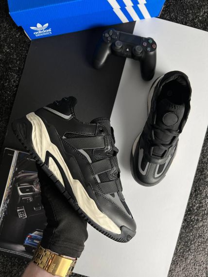 Чоловічі кросівки Niteball M Black Beige Leather , В'єтнам 43 27.5 | Зображення 5