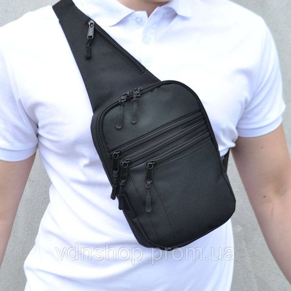 Нагрудная сумка разгрузка, Тактическая сумка для мужчин на плечо, Практичная сумка-мессенджер UI-92 | Зображення 5
