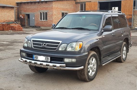 Передній захист ST015 (нерж.) для Lexus LX470 | Зображення 5