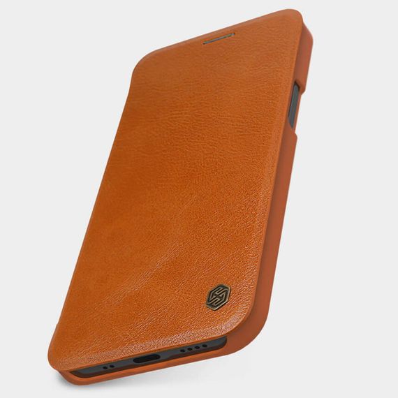 Шкіряний чохол (книжка) Nillkin Qin Series для Apple iPhone 12 Pro Max (6.7") | Зображення 3