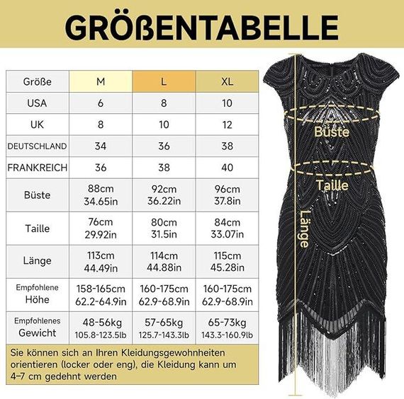 Платье в стиле 20-х коктейльное с аксессуарами женский ретро образ Гэтсби Чарльстона для Хэллоуина выступления | Зображення 5