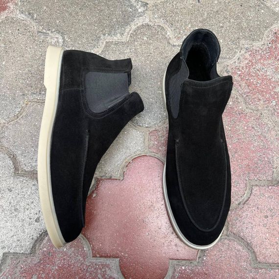 Замшеві челсі Berg утеплені байкою 47 розмір | Зображення 6