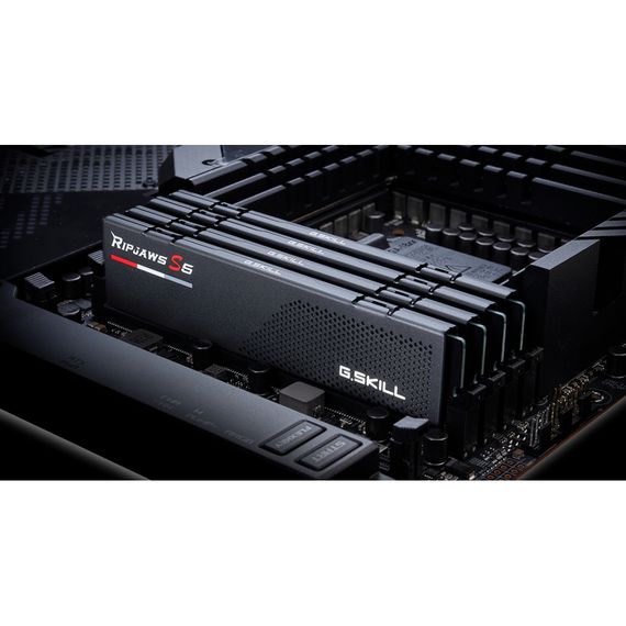 Модуль памяти для компьютера DDR5 32GB (2x16GB) 5600 MHz Ripjaws S5 Black G.Skill (F5-5600J3636C16GX2-RS5K) | Зображення 4