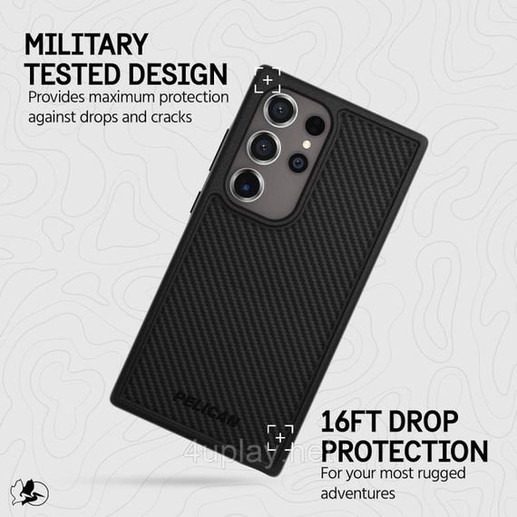 Чохол накладка протиударний бампер Pelican Protector для смартфона Samsung Galaxy S24 Ultra | Зображення 4