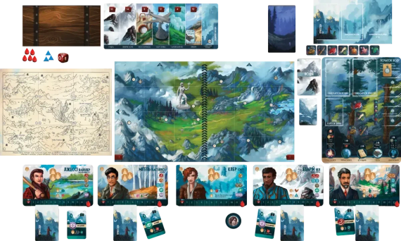 Настольная игра Спящие боги. Далекие небеса. Коллекционное издание (Sleeping Gods: Distant Skies) укр. | Зображення 2