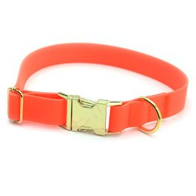 Ошейник для собак биотановый Колорит Zoo-hunt 2,5 см 30-51 см оранжевый