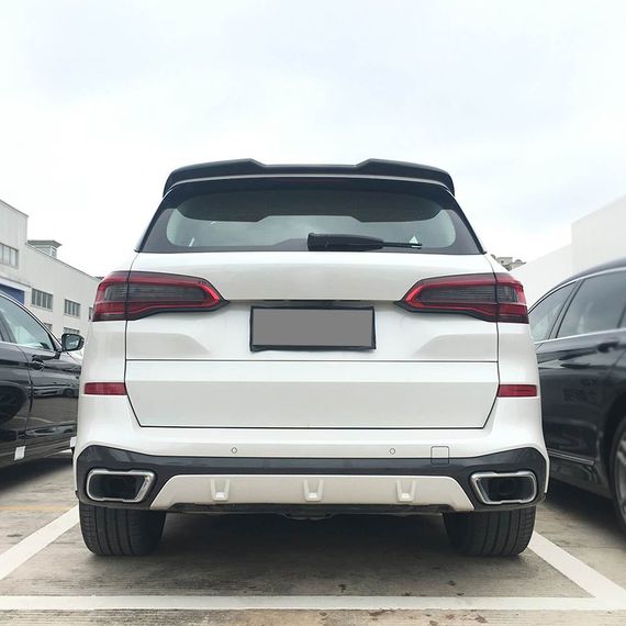 Спойлер Заднего Стекла V2 (Черный Глянец) для BMW X5 G05 2019- гг