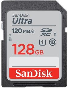 Карта пам'яті SanDisk SD 128GB C10 UHS-I R140MB/s Ultra (SDSDUNB-128G-GN6IN)