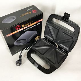 Бутербродниця гриль, Мультимейкер для бутербродів, Сендвічниця бутербродів, Бутербродниця для сніданків ZU-52