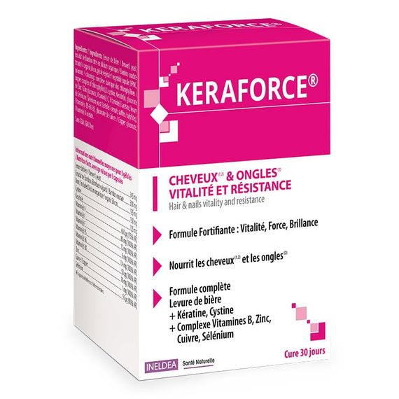 Комплекс для шкіри, волосся, нігтів INELDEA SANTE NATURELLE KERAFORCE® 90 Caps