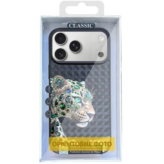 Чохол TPU+PC Crystal Hunt with Magnetic Fit для Apple iPhone 16 (6.1") Black | Зображення 2
