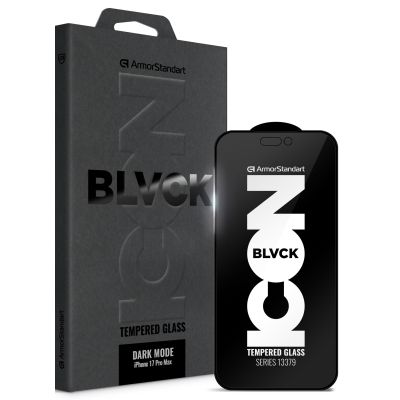 Стекло защитное Armorstandart Dark Mode BI Apple iPhone 17 Pro Max (ARM86630)