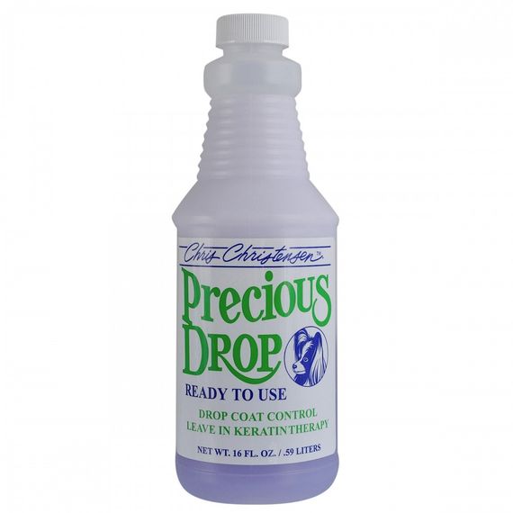 Спрей Chris Christensen Precious Drop для собак та котів для тонкої та шовковистої шерсті 473 мл