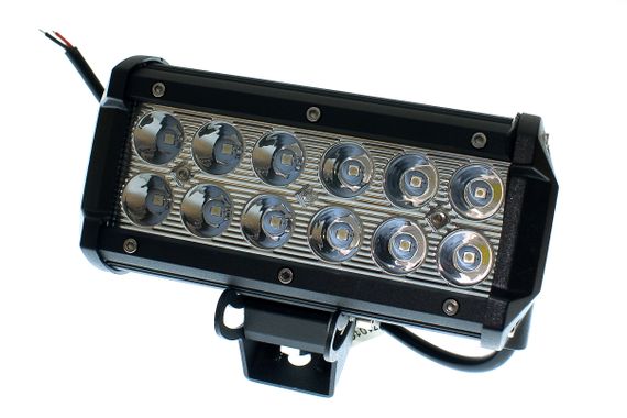 Светодиодная фара AllLight C-36W 12chip CREE spot 9-30V нижний крепеж