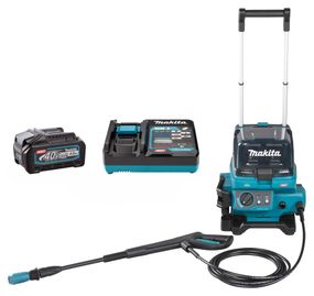 Мийка високого тиску акумуляторна Makita HW001G BEO1 (115 бар, 420 л/год, 1200 Вт, BL, XGT 40 В)