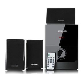 Колонки MICROLAB 2.1 M-500U Black ДУ,FM,USB,SDcard (M-500U)