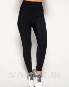 Леггинсы цвет черный размер XXL FI_008841