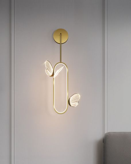 Бра LED 27182 Золото 58х32х15 см. | Зображення 1