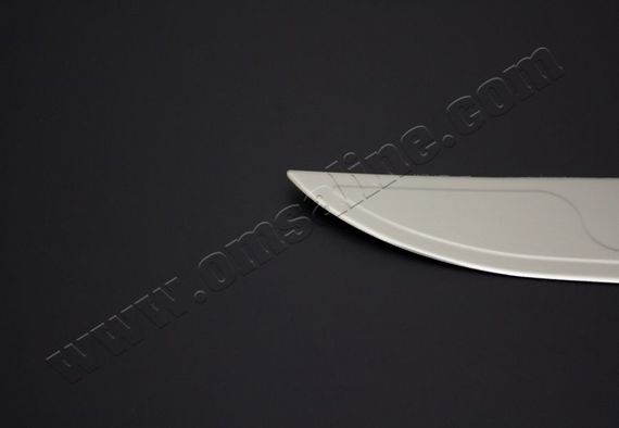 Накладка на задний бампер OmsaLine (нерж) для Mazda CX-3 2015↗ гг. | Зображення 1