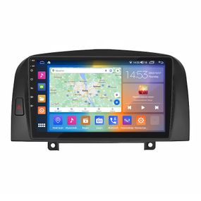 Штатна магнітола Lesko для Hyundai Sonata V (NF) 2004-2010 екран 9" 4/64Gb CarPlay 4G Wi-Fi GPS Prime