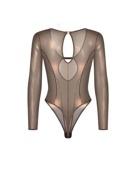 Боді Obsessive Soranna long-sleeved teddy S/M Sex Aura | Зображення 4