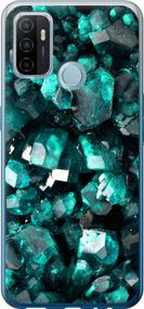 Чехол на Oppo A53 Кристаллы 2 "3674u-568-17620"