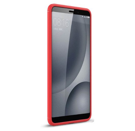 Протиударний бампер PRIMO Carbon Fiber Series для Xiaomi Redmi S2 - Red | Зображення 1