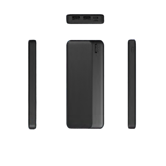 Power Bank - Портативна батарея 10.000 mAh. чорний - GP-10B GRUNHELM | Зображення 3