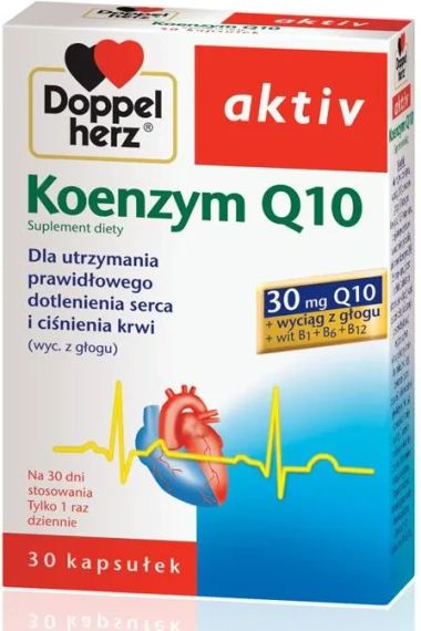 Doppelherz aktiv Коензим Q10 – підтримка серця та енергії