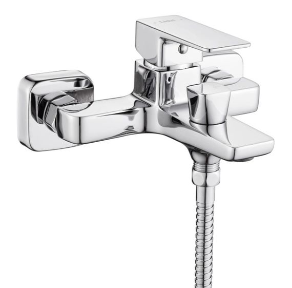 Змішувач для ванни Lidz Orion 006 Chrome з душовим гарнітуром LDORI006CRM48093 | Зображення 6