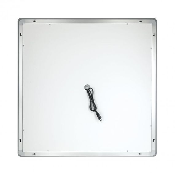 Дзеркало Qtap Mideya 800x800 з LED-підсвічуванням Touch, з антизапотіванням, димером QT2078NCF8080W | Зображення 4