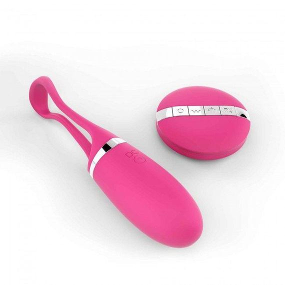 Виброяйцо Dorcel Secret Delight Magenta с пультом ДУ, с турборежимом и голосовым управлением Sex Aura